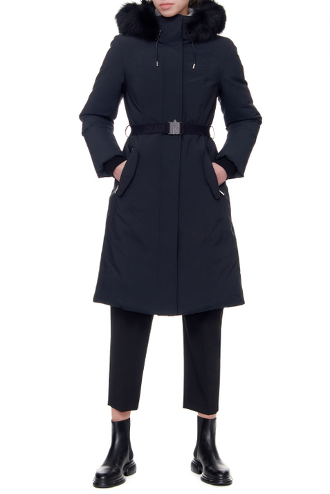 Mackage Пальто KAILYN-BX с карманами на молнии и поясом ( цвет), артикул P000572 | Фото 3