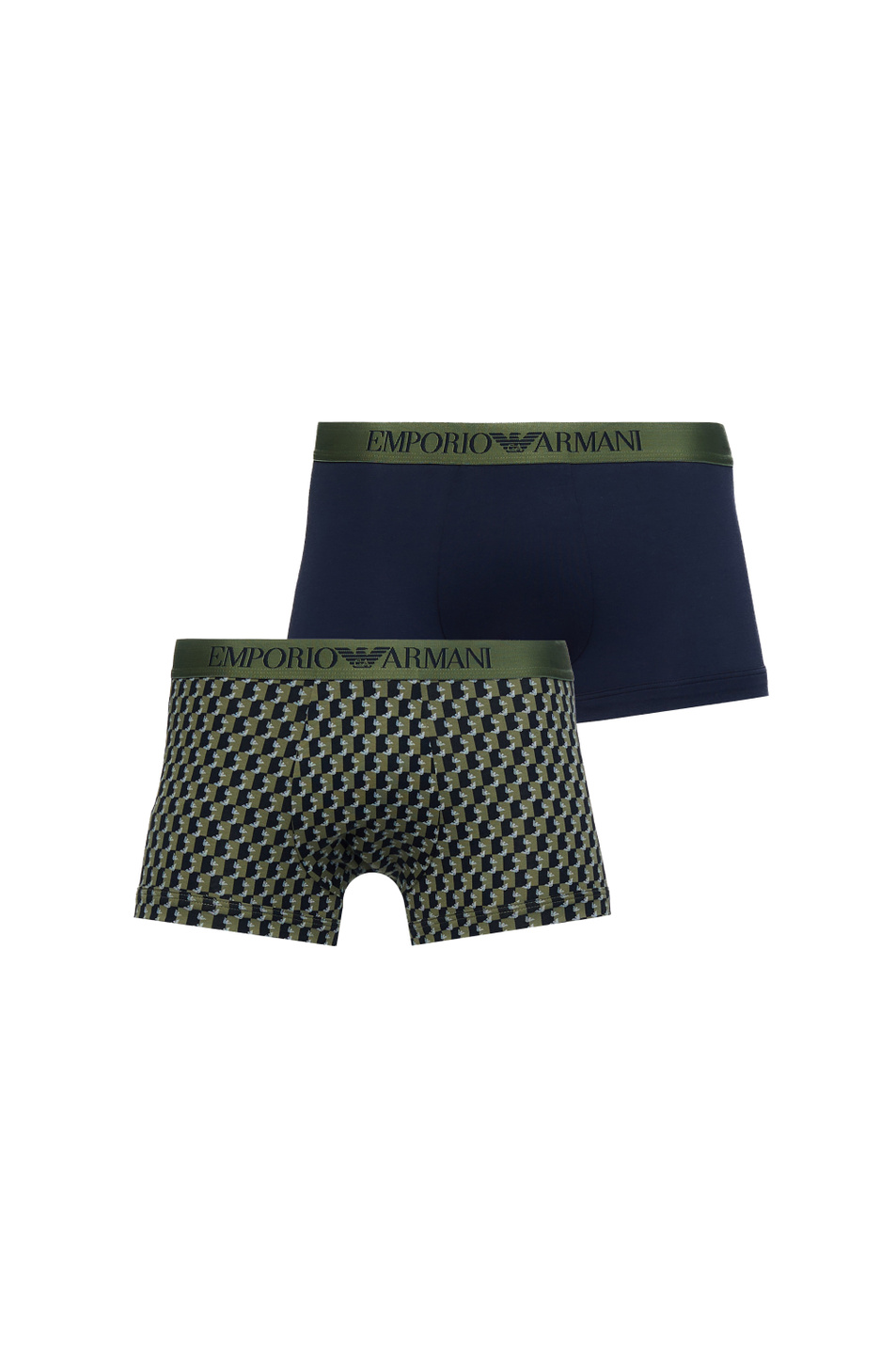 Мужской Emporio Armani Трусы из эластичного хлопка в комплекте из 2 шт (цвет ), артикул 111210-4F504 | Фото 1