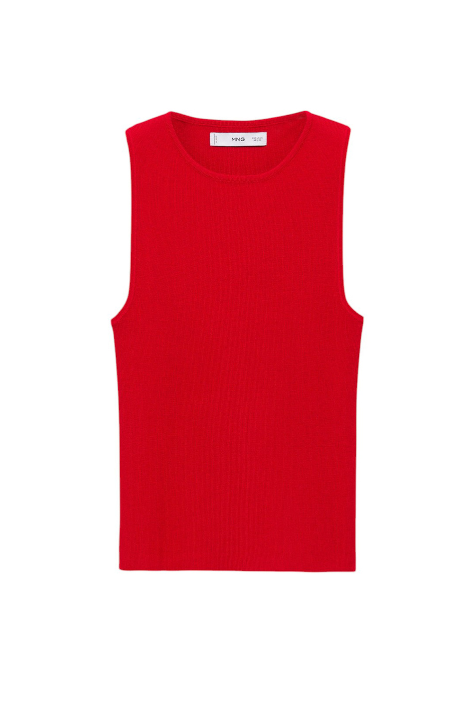 Женский Mango Топ HERNAN трикотажный (цвет ), артикул 87055753 | Фото 1
