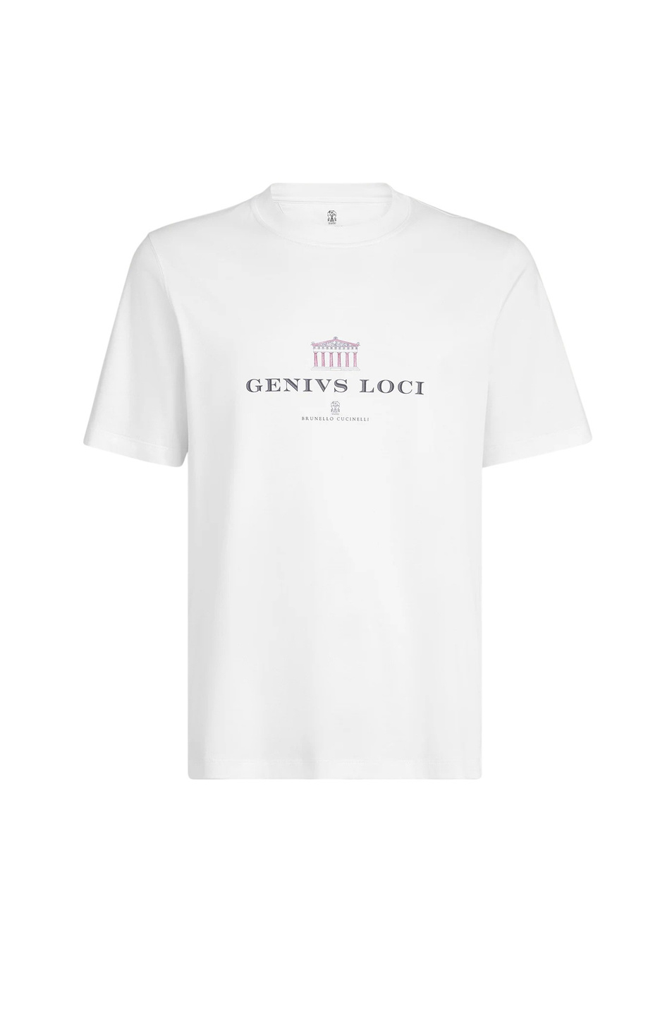 Мужской Brunello Cucinelli Футболка из натурального хлопка (цвет ), артикул M0B138520 | Фото 1