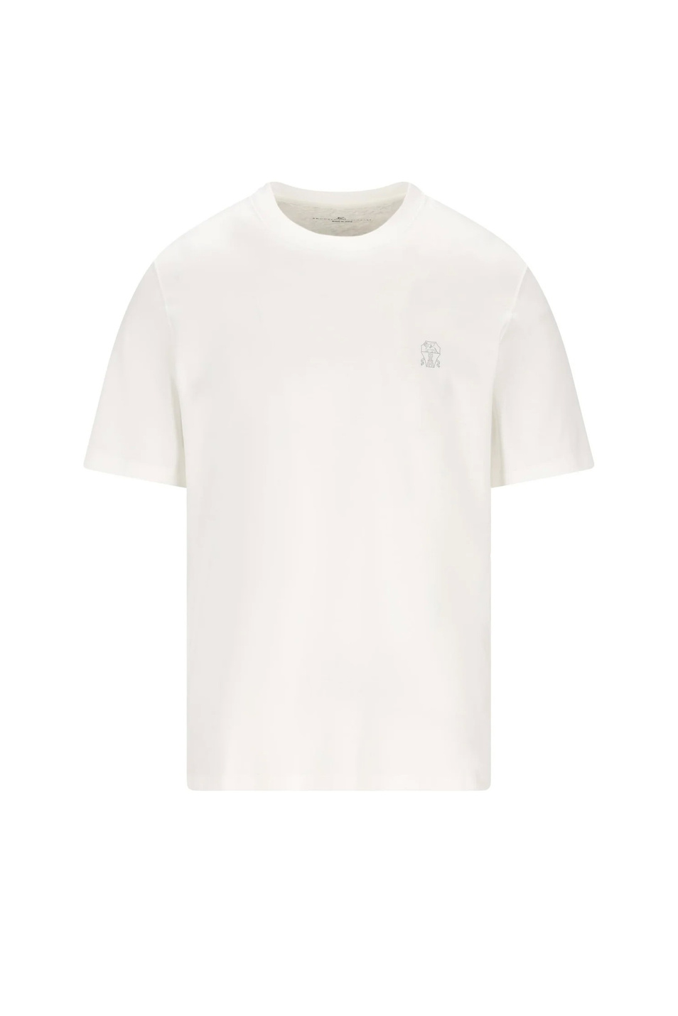 Мужской Brunello Cucinelli Футболка с логотипом (цвет ), артикул M0B138440 | Фото 1