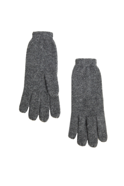 Перчатки PERLA из кашемира|Основной цвет:Серый|Артикул:37074015 | Фото 1