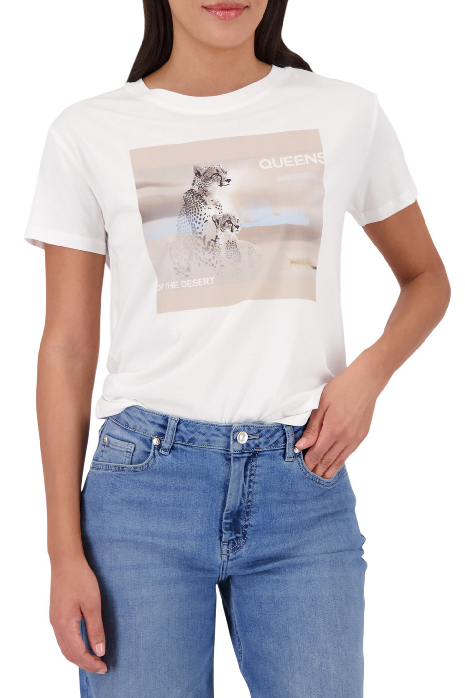 Женский Monari Футболка с принтом (цвет ), артикул 410144 | Фото 3