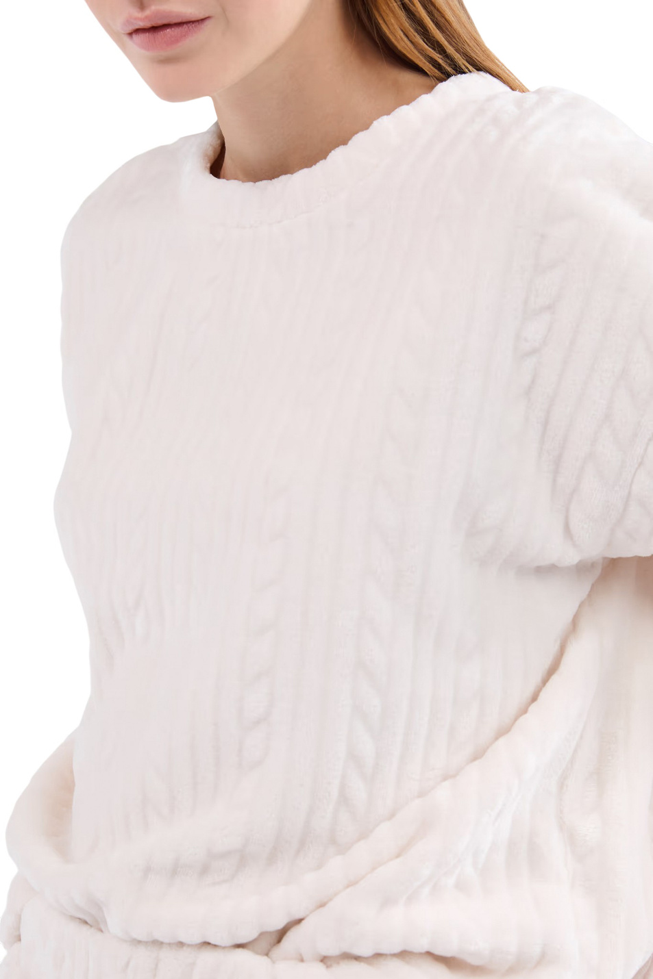 Женский Etam Свитшот MATILDA бархатный (цвет ), артикул 6556100 | Фото 4