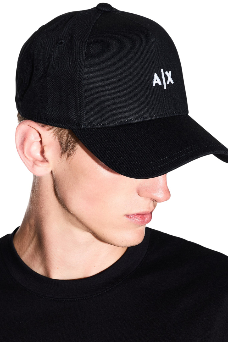 Мужской Armani Exchange Кепка из хлопка (цвет ), артикул 954112-CC571 | Фото 4