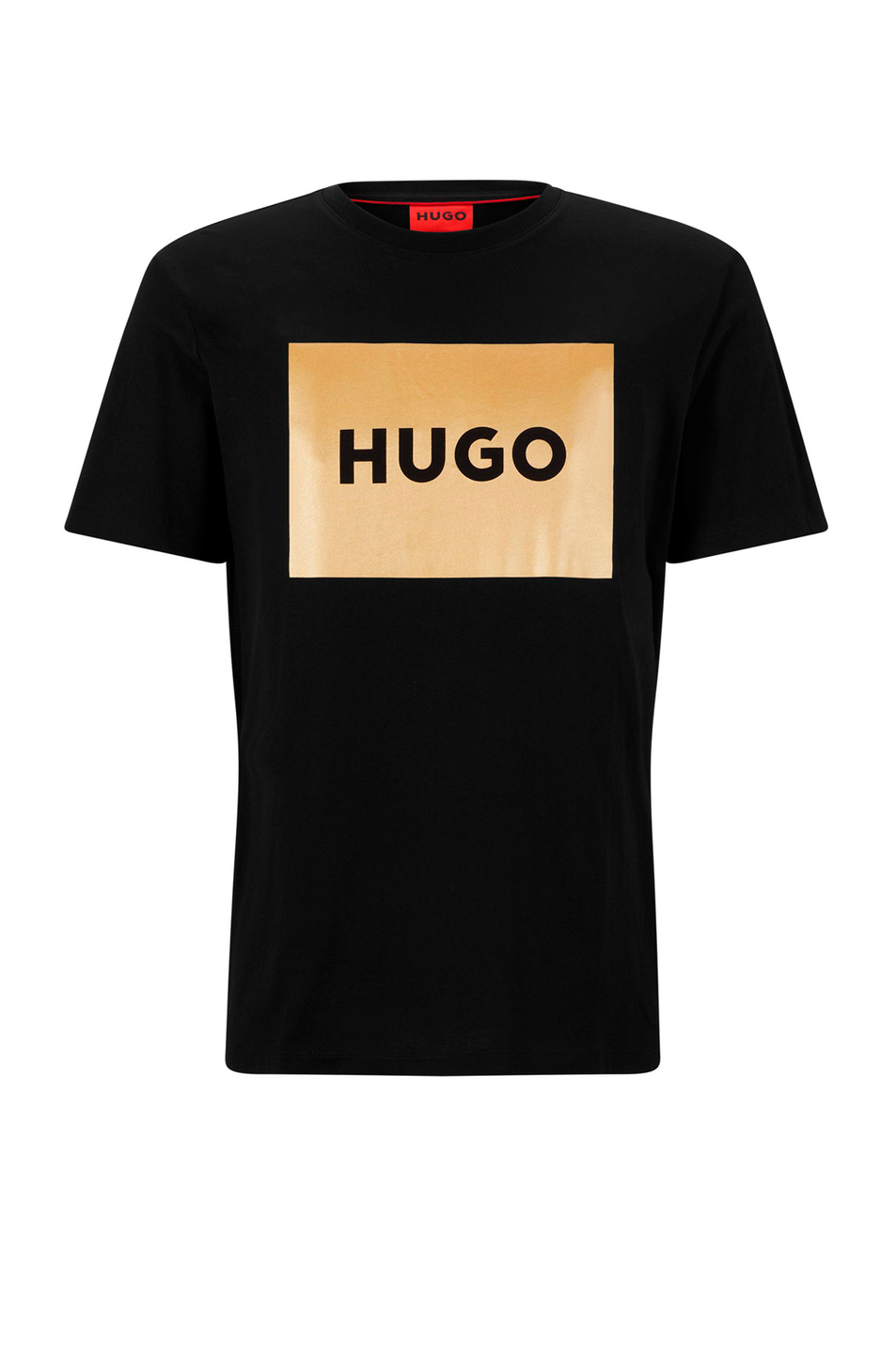 Мужской HUGO Футболка прямого кроя с логотипом (цвет ), артикул 50484783 | Фото 1