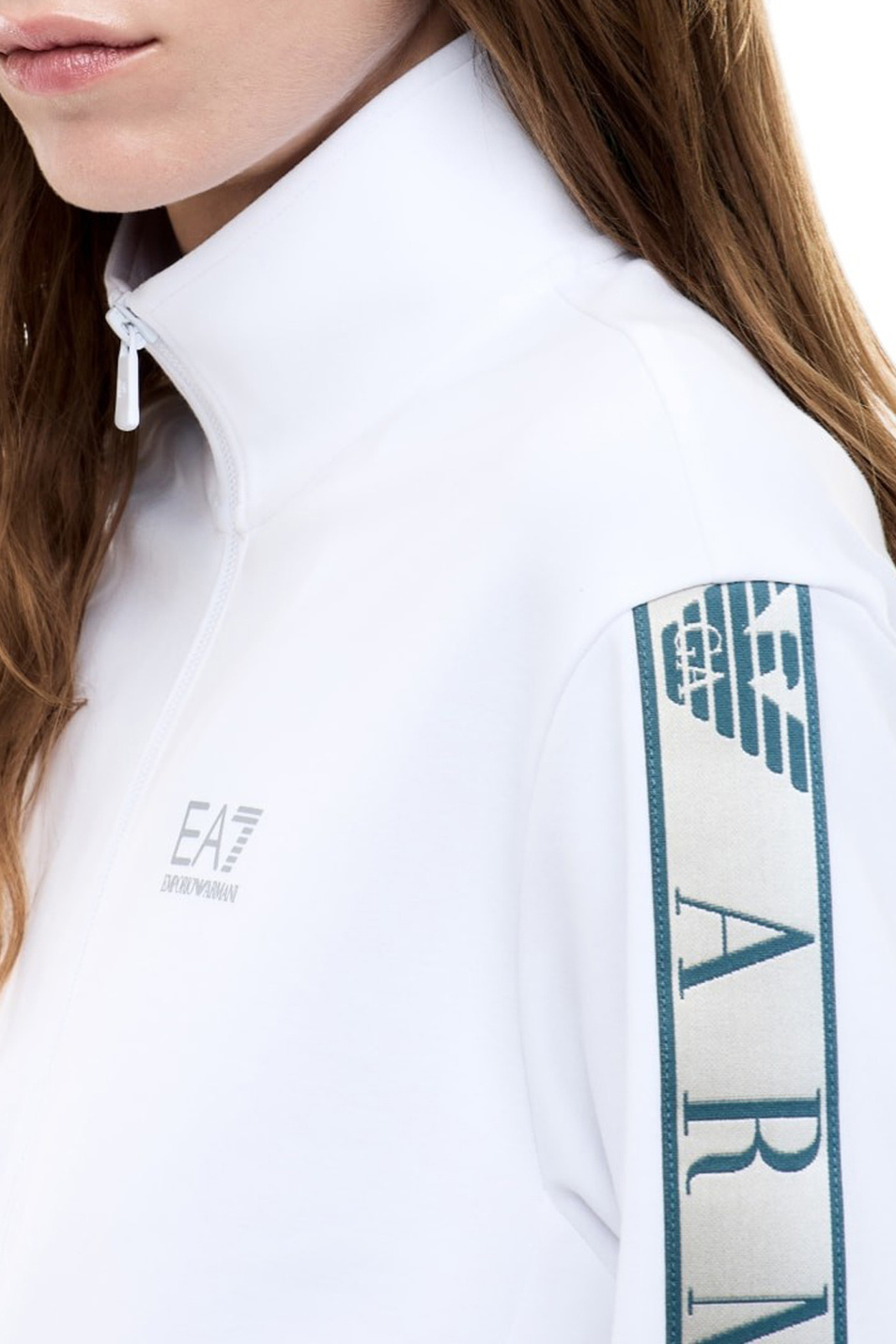 Женский EA7 Толстовка с логотипом (цвет ), артикул 7W001152-AF12501 | Фото 6