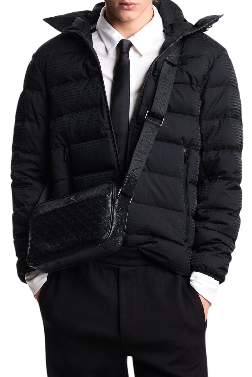 Мужской Emporio Armani Сумка из натуральной кожи (цвет ), артикул EM001682-AF14774 | Фото 6