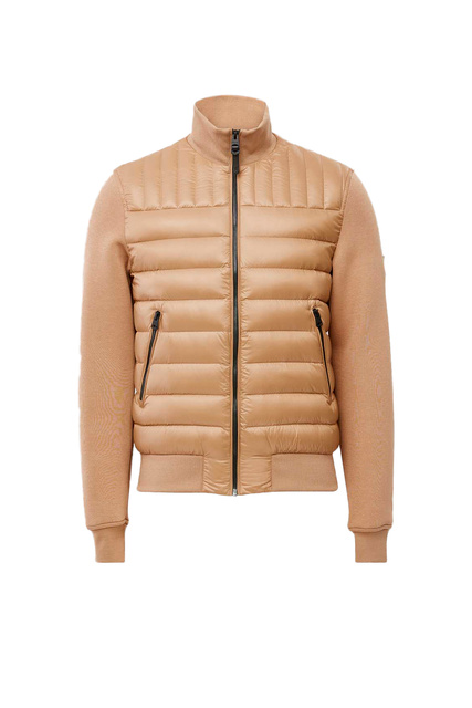Куртка COLLIN-Z из комбинированного материала|Основной цвет:Коричневый|Артикул:P001164 | Фото 1