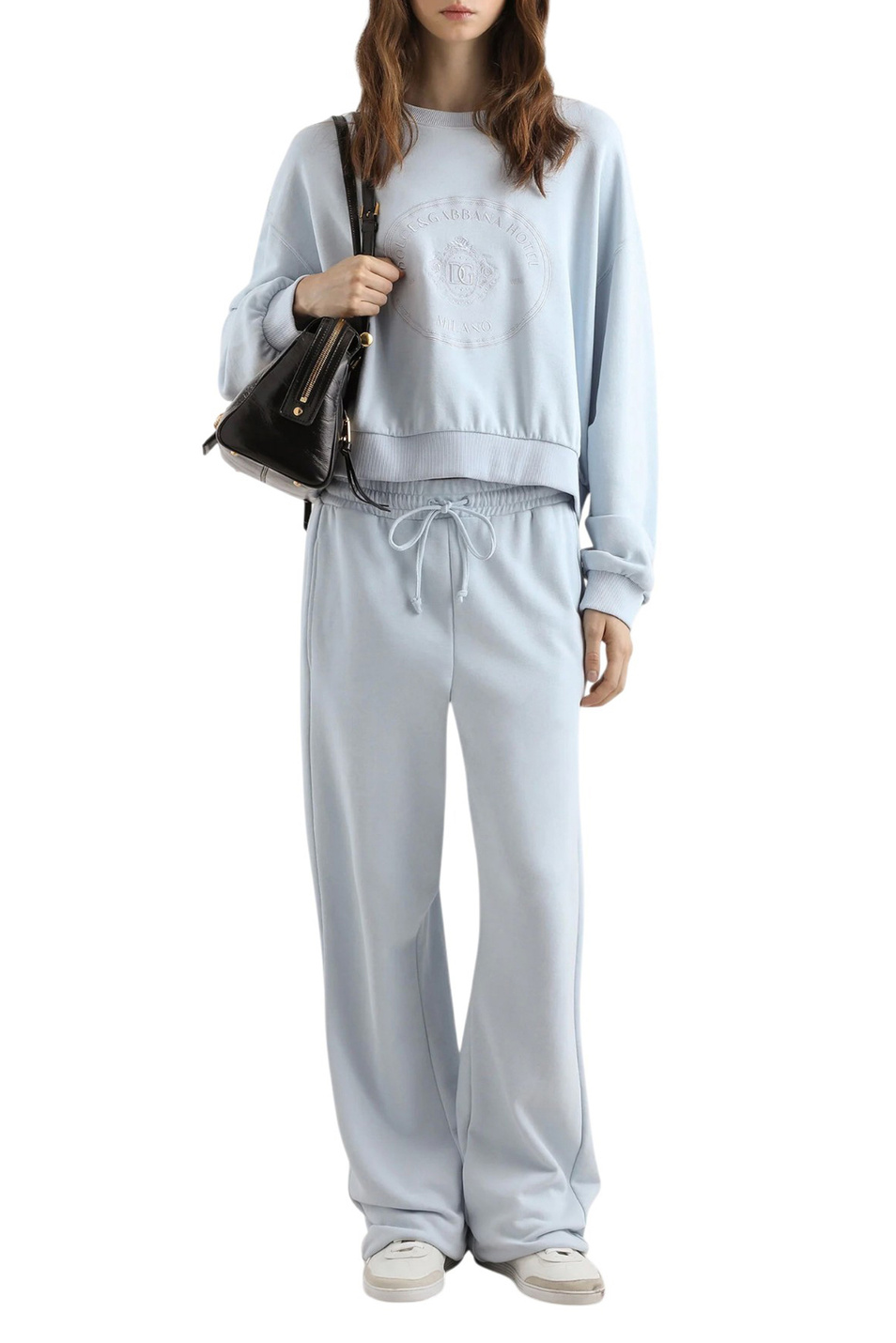 Женский Dolce & Gabbana Свитшот из хлопка с вышивкой (цвет ), артикул F9Q92Z-GDDMO | Фото 2