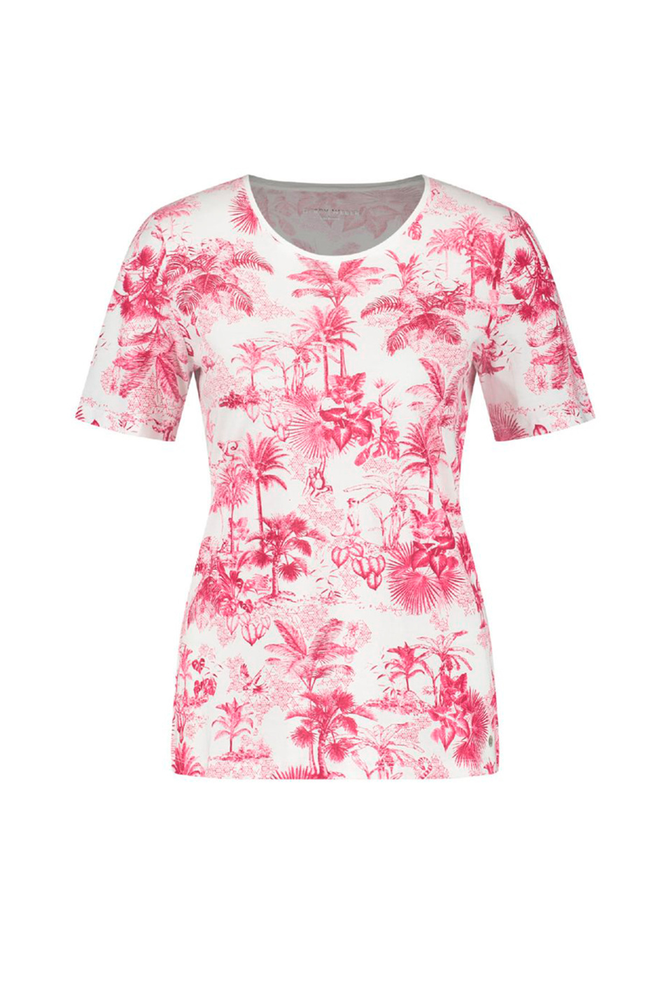 Женский Gerry Weber Футболка из натурального хлопка с принтом (цвет ), артикул 270172-44076 | Фото 1