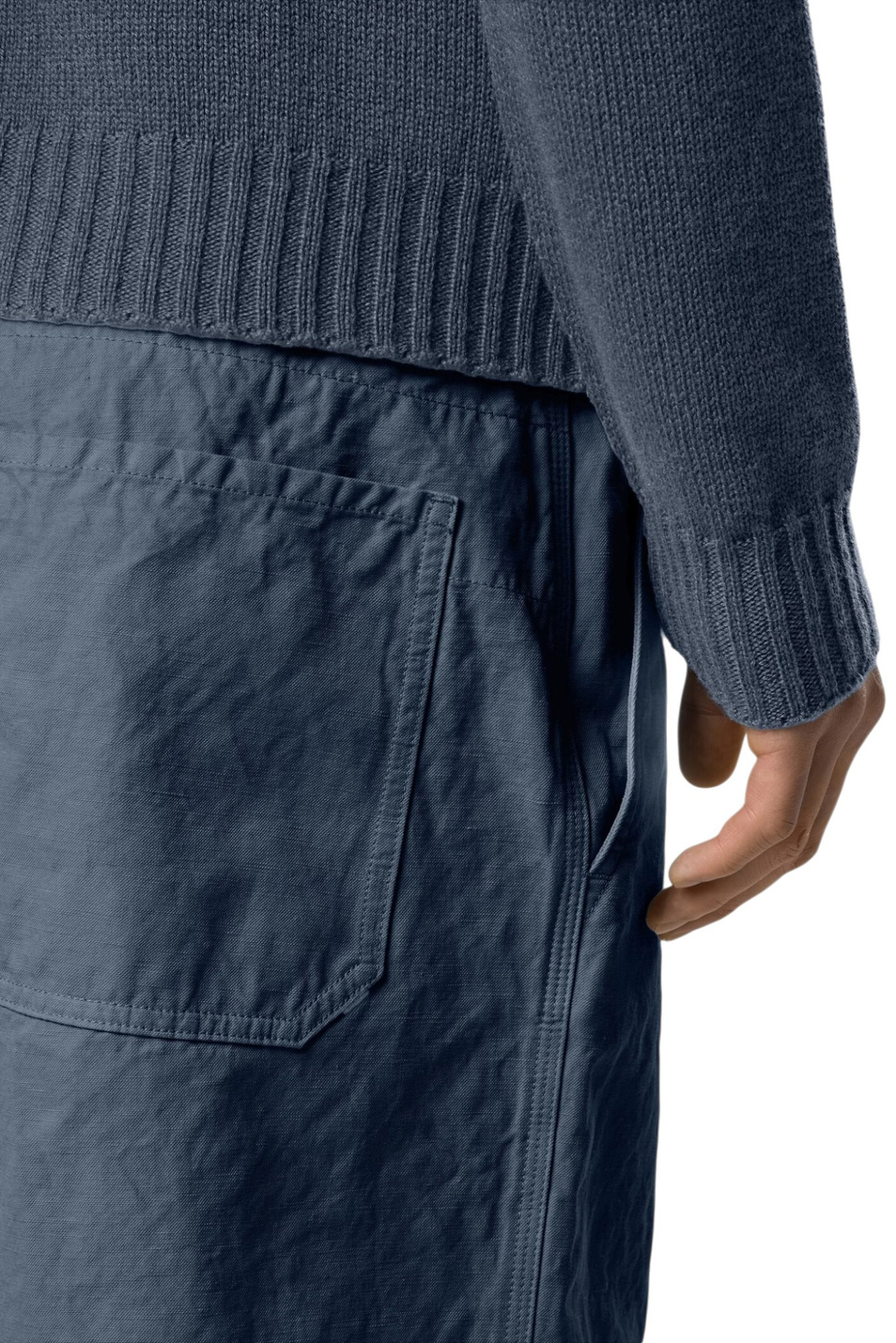 Мужской Stone Island Шорты из смесового хлопка (цвет ), артикул L1S15L100003-S0F36 | Фото 6