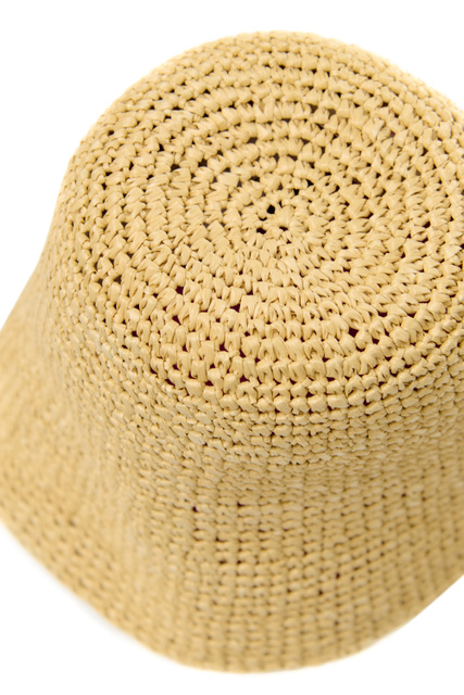 Плетеная шляпа TIMORE|Основной цвет:Бежевый|Артикул:2355710334 | Фото 2