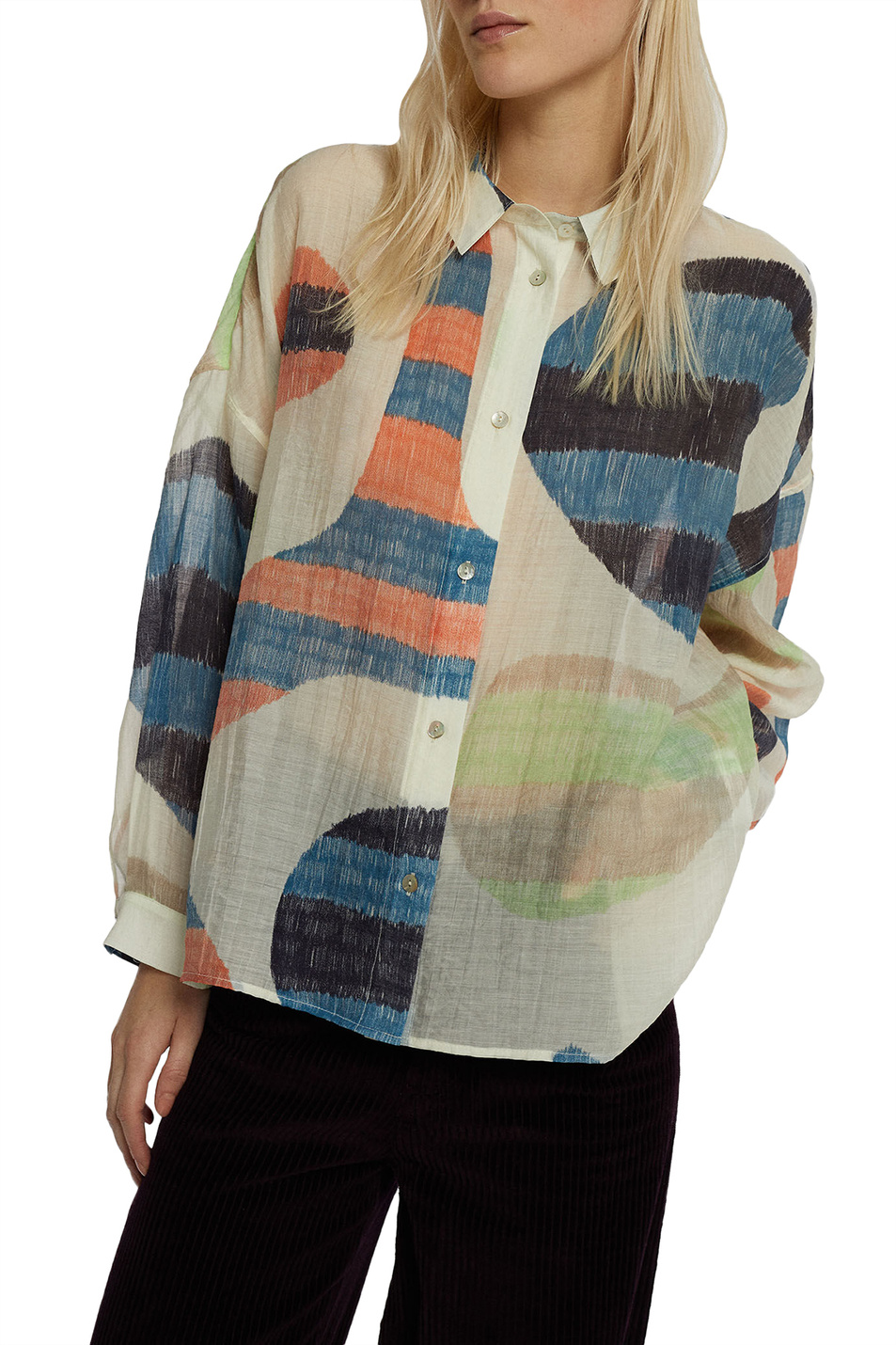 Parfois Рубашка свободного кроя с принтом (цвет ), артикул 194399 | Фото 2