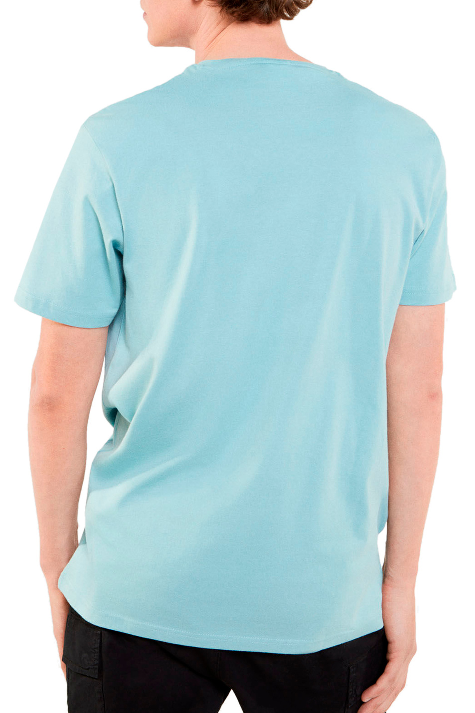 Springfield Однотонная футболка из натурального хлопка (цвет ), артикул 7122219 | Фото 2