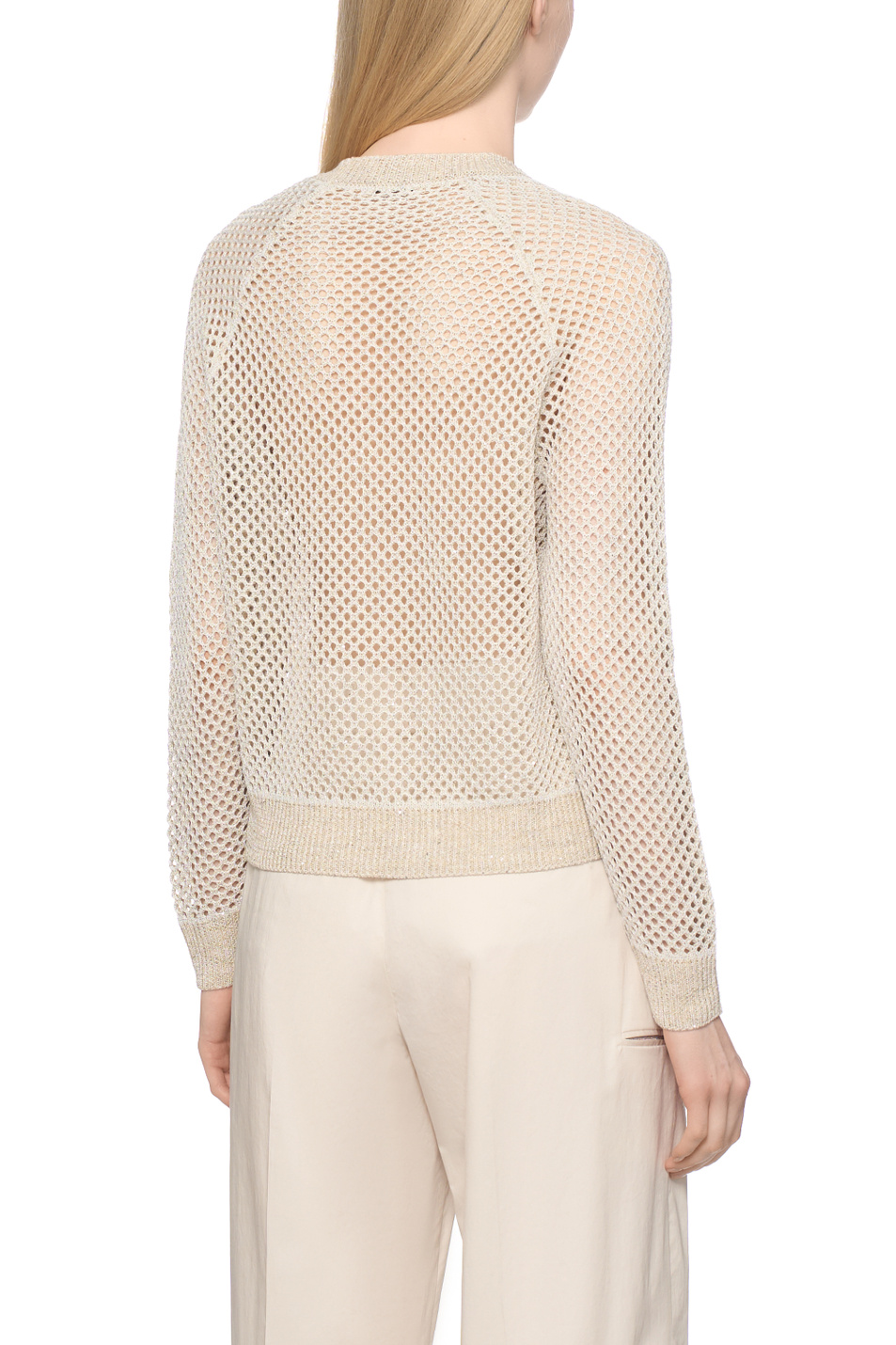 Женский Peserico Пуловер однотонный (цвет ), артикул A99029F07-9106B | Фото 5