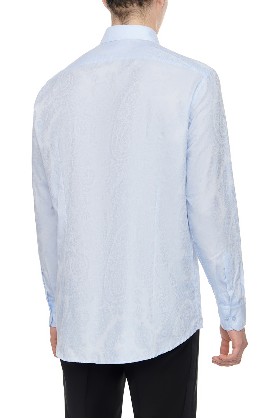 Мужской Etro Рубашка из натурального хлопка с принтом (цвет ), артикул 1290831100250 | Фото 5