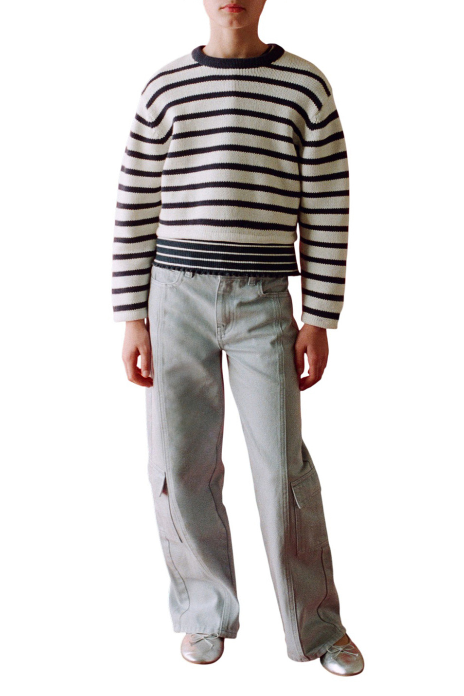 Девочкам Mango Kids Джемпер ADELE укороченный (цвет ), артикул 27075149 | Фото 3