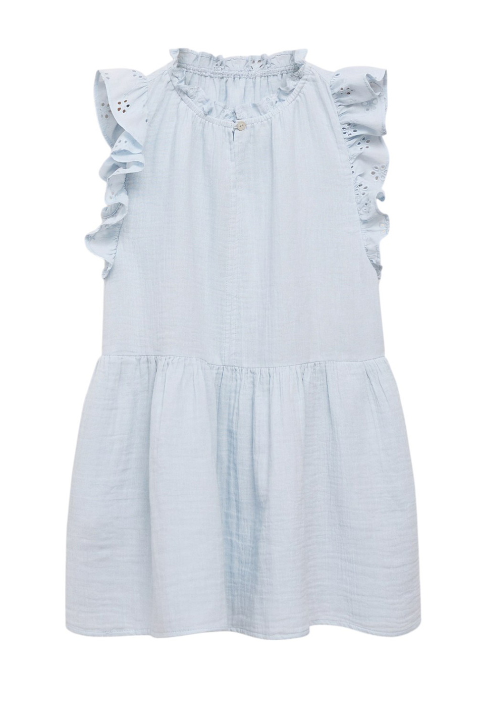 Девочкам Mango Kids Платье CECILIA из хлопка (цвет ), артикул 87045940 | Фото 1
