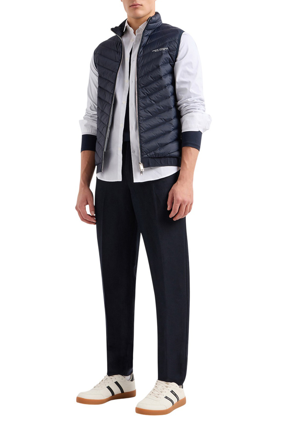 Мужской Armani Exchange Брюки из смесового льна (цвет ), артикул 8NZP15-ZNFNZ | Фото 2