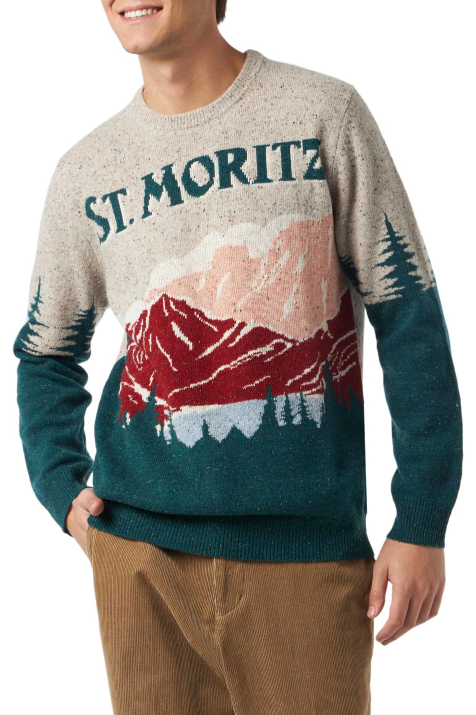 Мужской MC2 Saint Barth Джемпер HERON из смесовой шерсти (цвет ), артикул HER0023-00165I | Фото 4