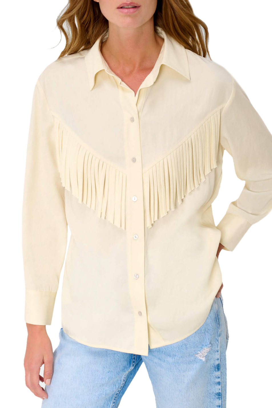 Orsay Рубашка с бахромой (цвет ), артикул 600215 | Фото 2