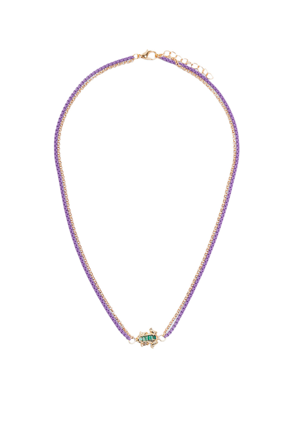 Женский Parfois Ожерелье с цепочкой с цирконием (цвет ), артикул 206670 | Фото 1