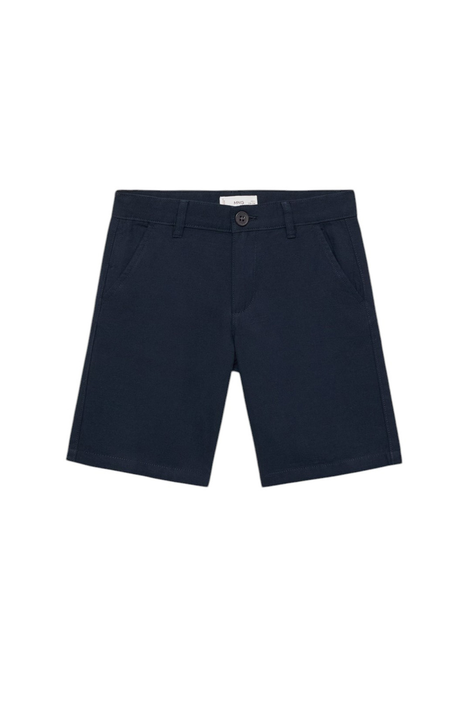 Мальчикам Mango Kids Шорты CALATEA из хлопка и льна (цвет ), артикул 87034404 | Фото 1