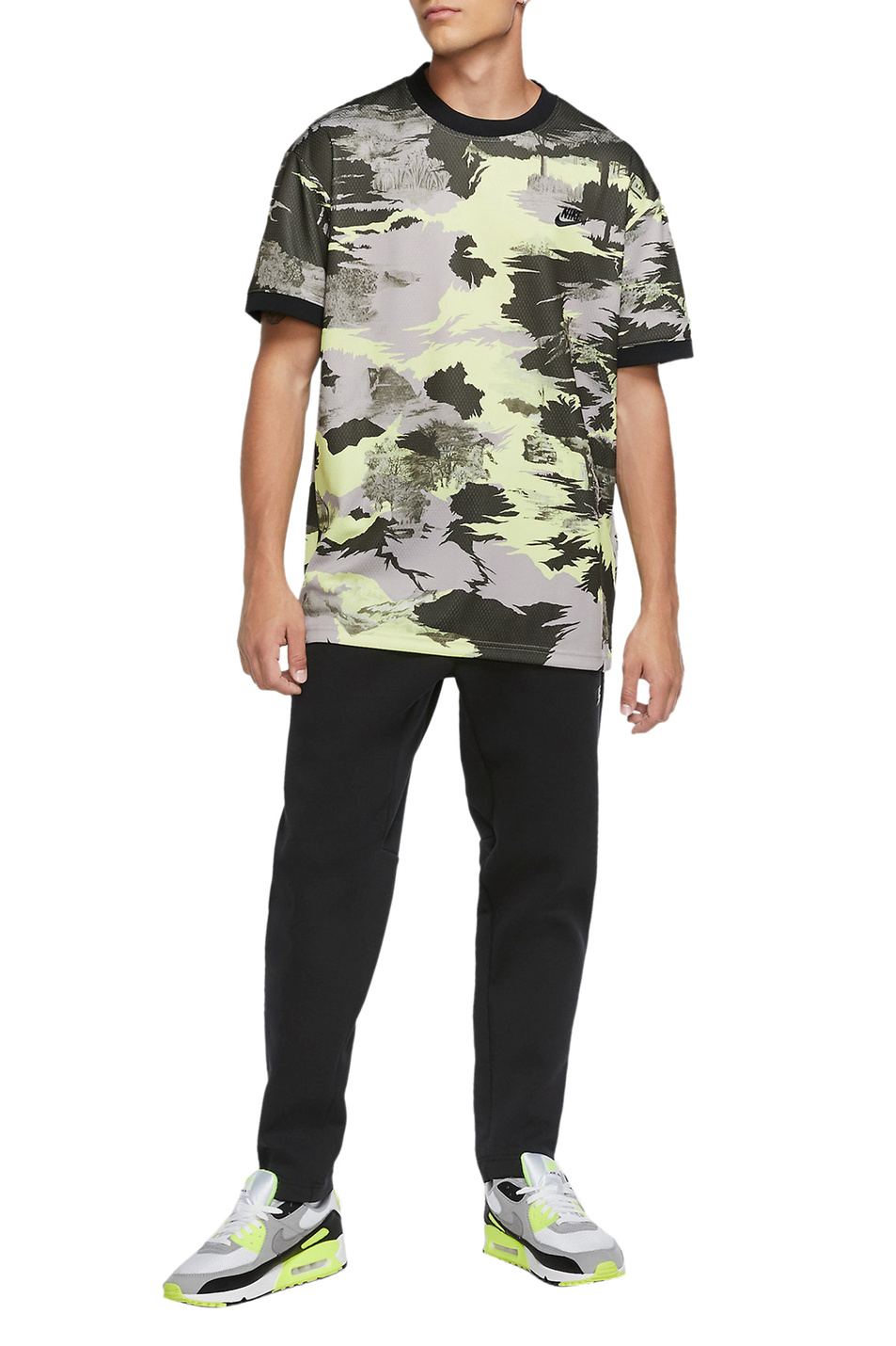 Мужской Nike Спортивные брюки с кулиской (цвет ), артикул CU4501-010 | Фото 2
