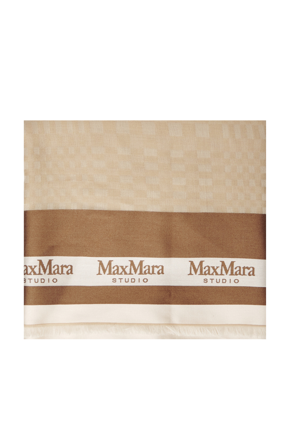 Max Mara Платок HANS с логотипом (цвет ), артикул 65460129 | Фото 1