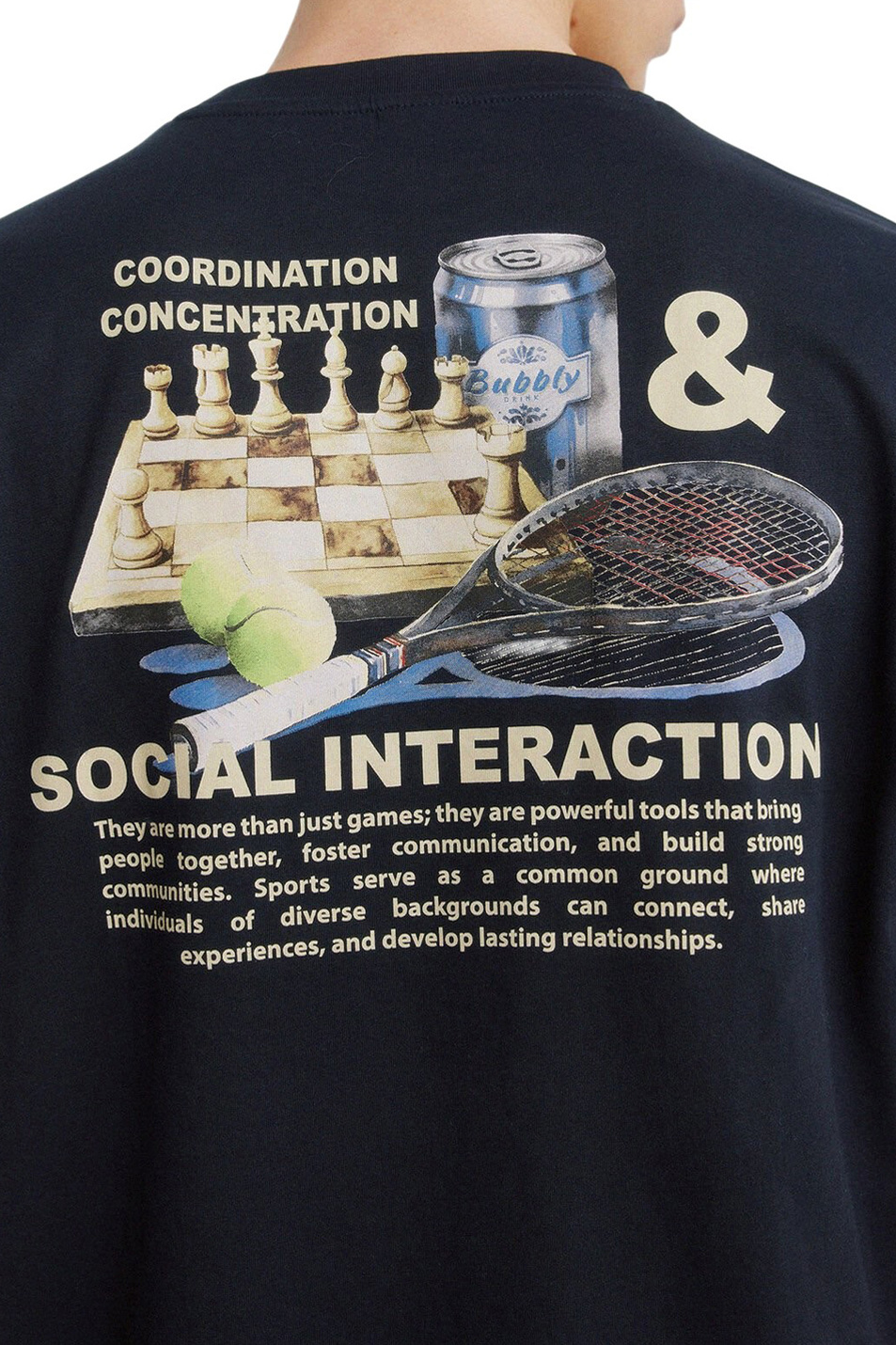 Мужской Springfield Футболка из хлопка (цвет ), артикул 0263444 | Фото 5