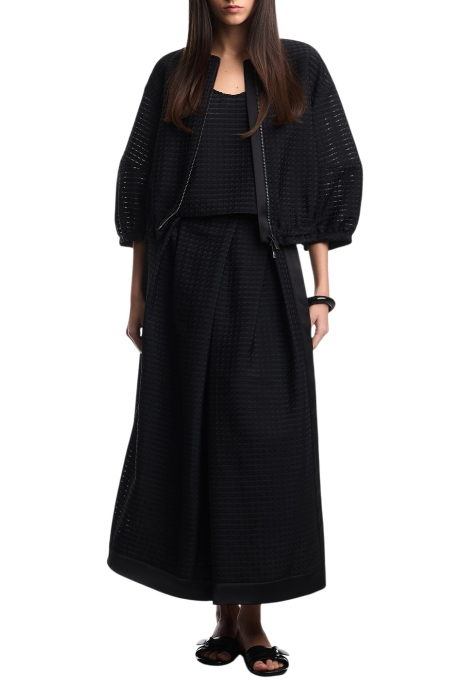 Женский Emporio Armani Жакет из жаккарда (цвет ), артикул EW003440-AF20834 | Фото 2