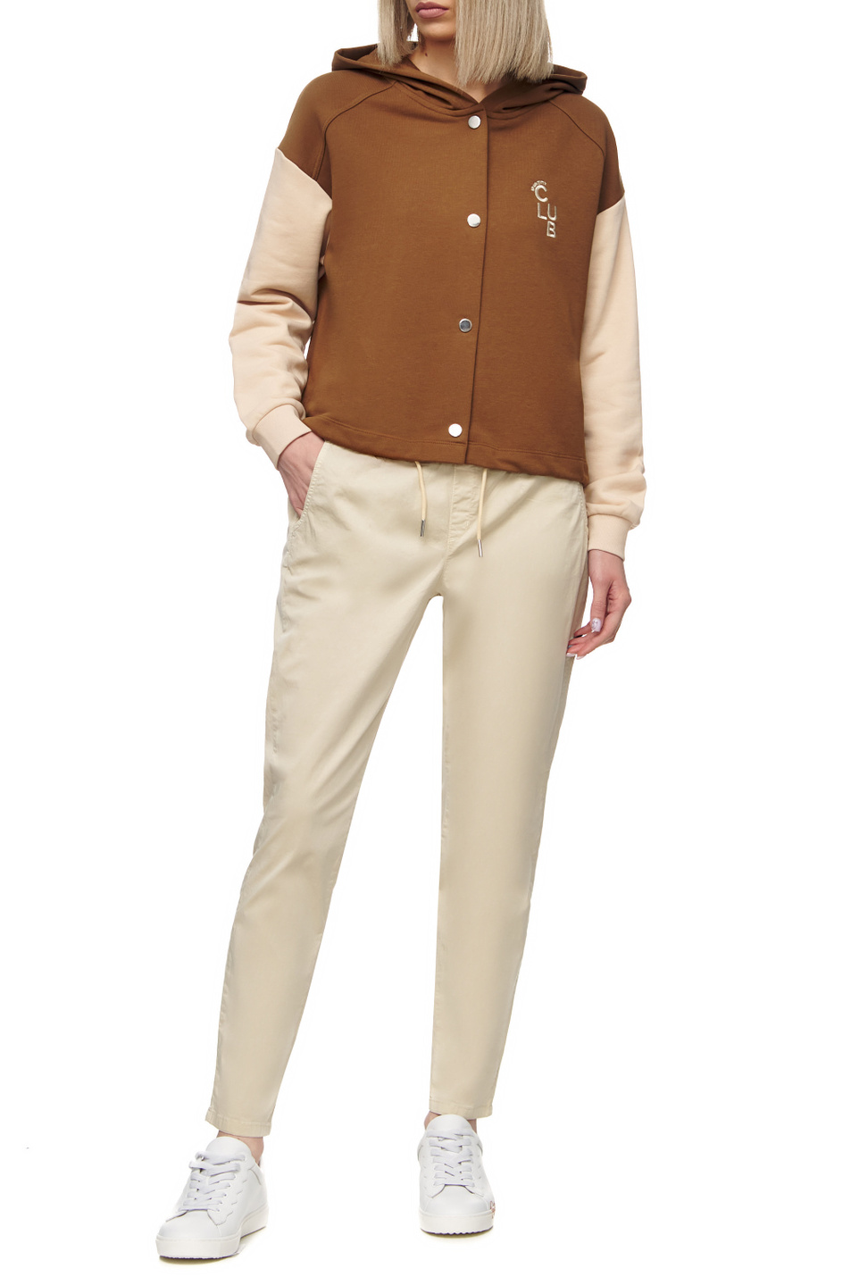 Comma Куртка из смесового хлопка с вышивкой на груди (цвет ), артикул 88.202.43.X012 | Фото 3
