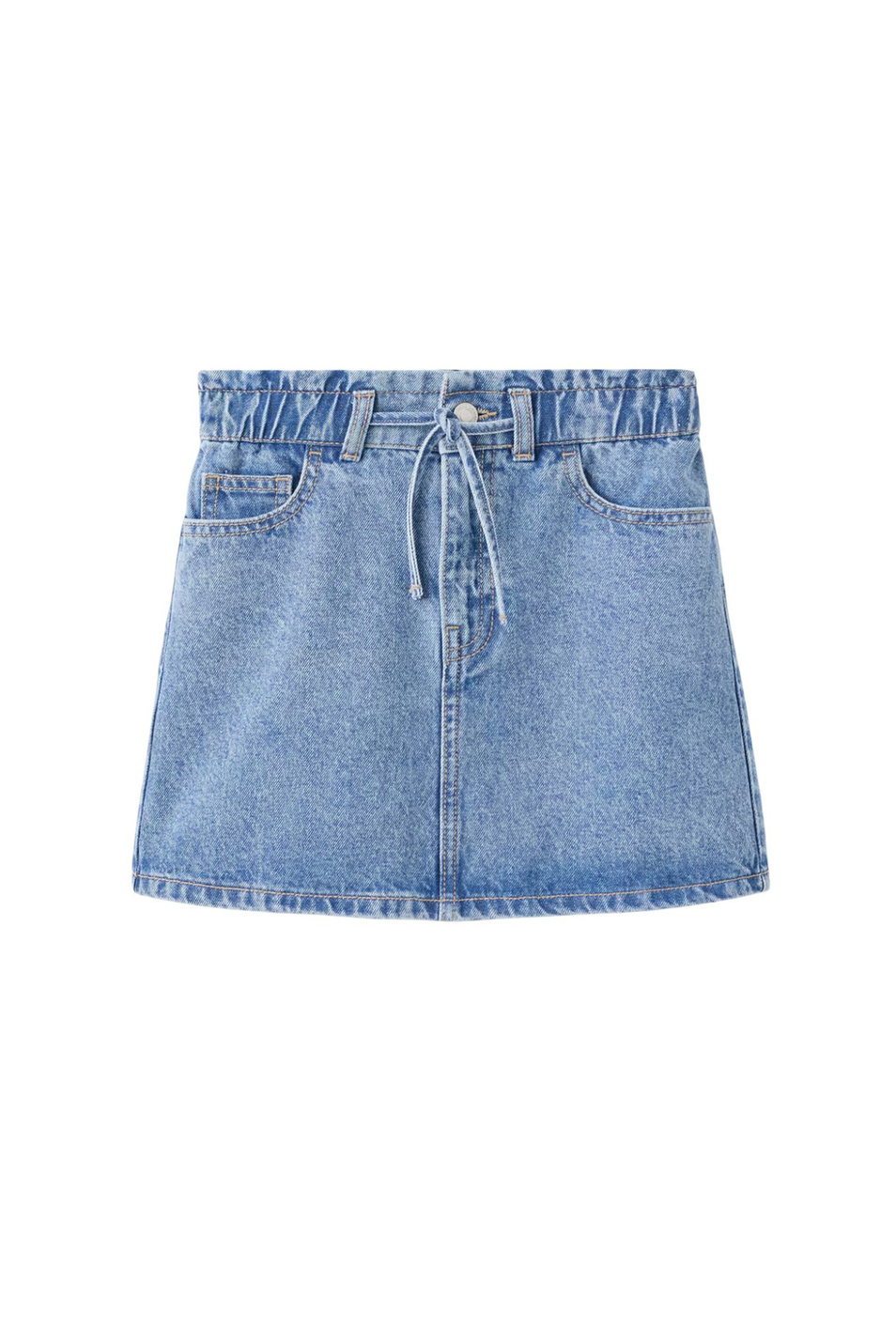 Девочкам Mango Kids Юбка CINDY джинсовая (цвет ), артикул 27082887 | Фото 1