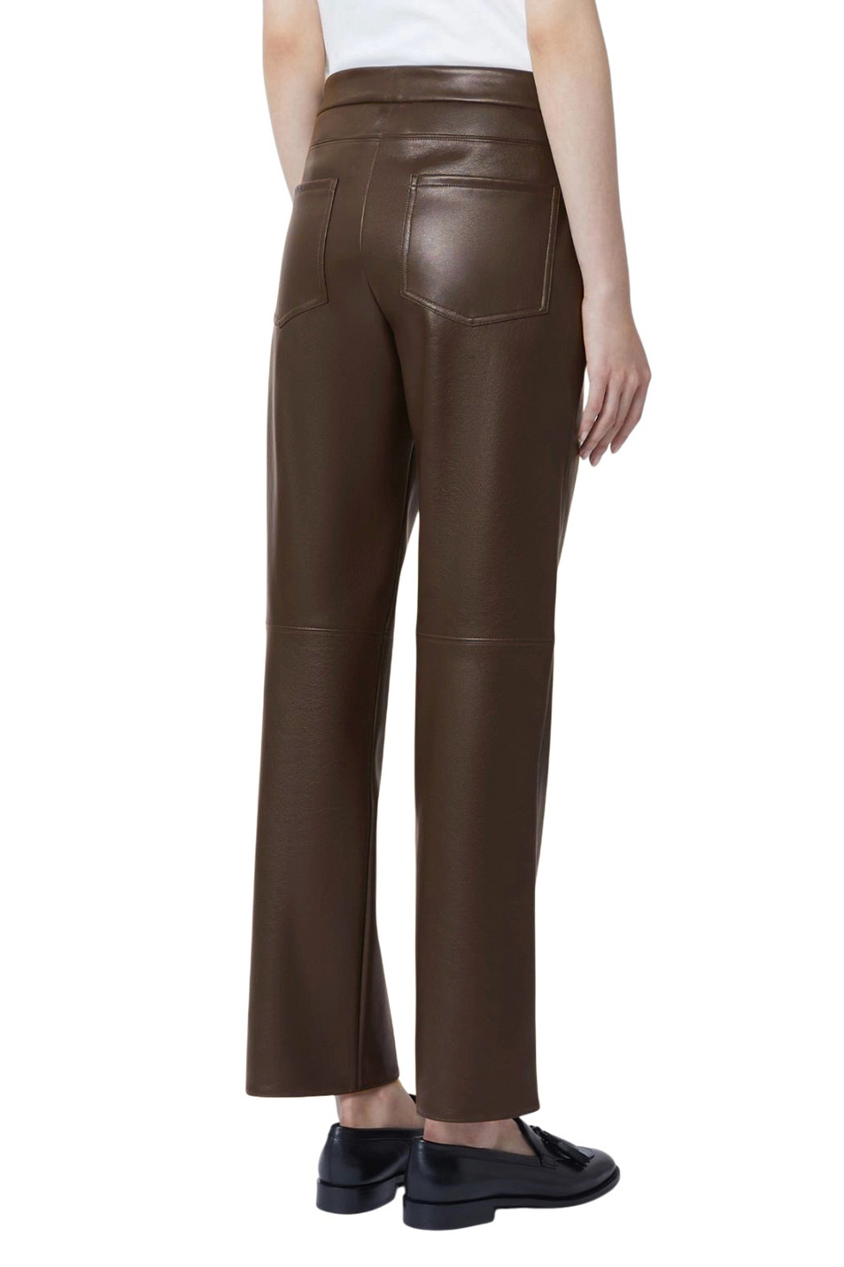 Женский Max Mara Брюки SUBLIME из искусственной кожи (цвет ), артикул 2629786041 | Фото 5