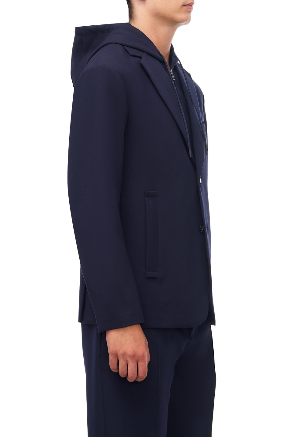 Мужской Emporio Armani Пиджак со съемным капюшоном (цвет ), артикул 6R1G73-1NFTZ | Фото 3