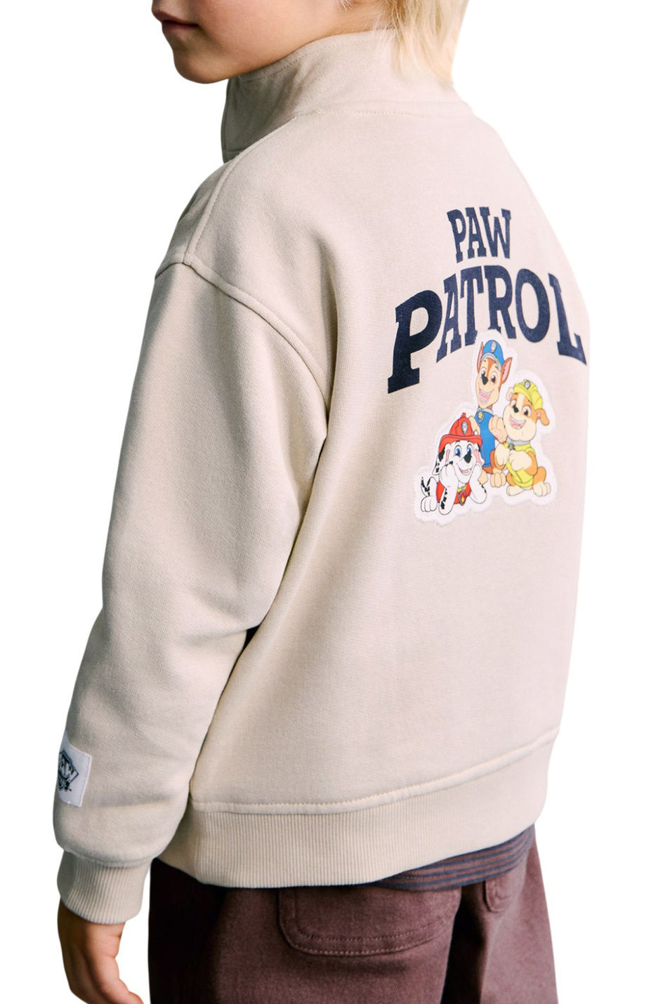 Мальчикам Mango Kids Толстовка PAWPAT с воротником на молнии (цвет ), артикул 27041194 | Фото 4