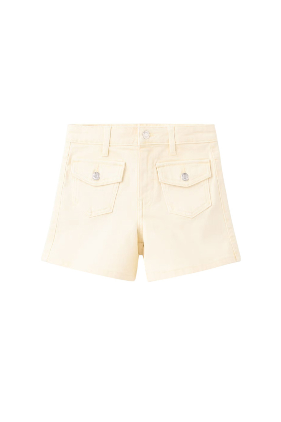 Шорты джинсовые POCKETS с карманами|Основной цвет:Желтый Девочкам Mango Kids Шорты джинсовые POCKETS с карманами (цвет ), артикул 27067905 | Фото 1