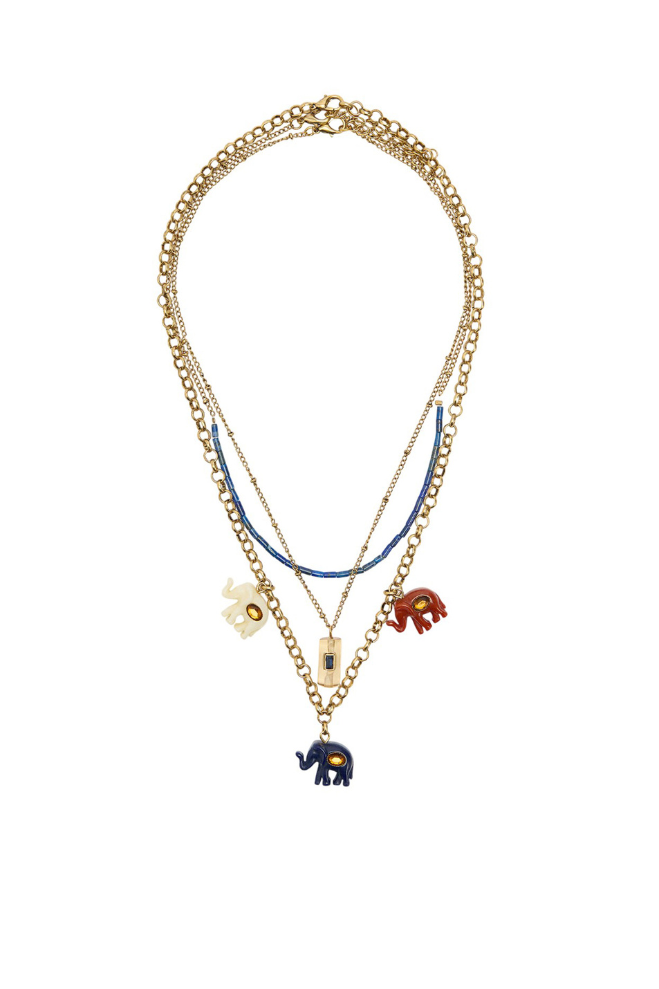 Женский Parfois Ожерелье в комплекте из 3 шт (цвет ), артикул 241746 | Фото 1