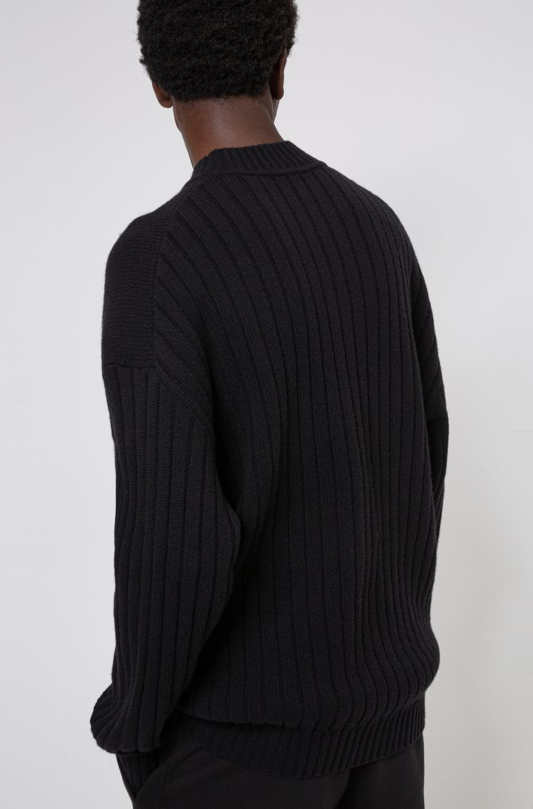 HUGO Вязаный свитер из смесовой шерсти (цвет ), артикул 50435596 | Фото 4