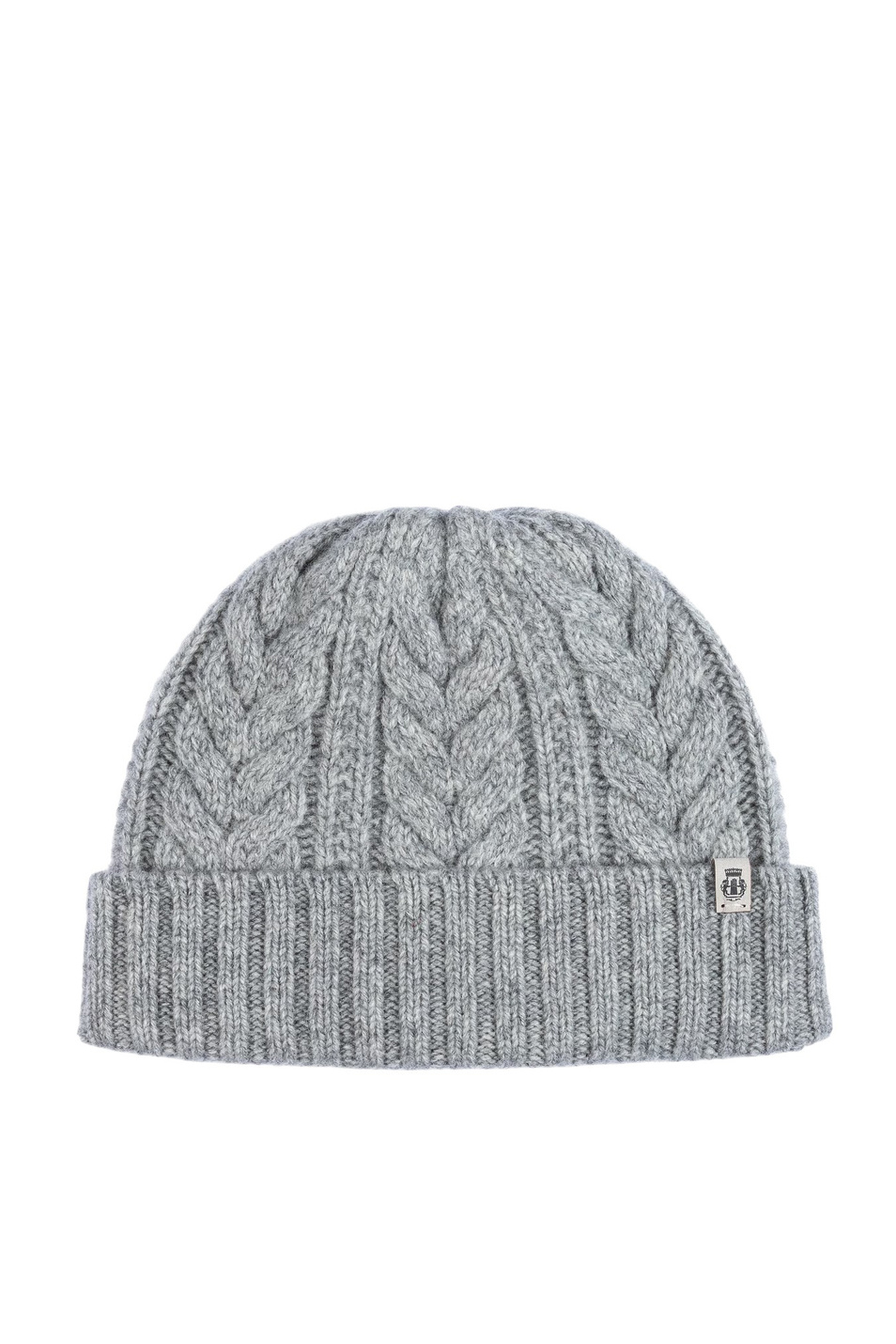 Шапка Cashmere Twist из шерсти и кашемира|Основной цвет:Серый Женский Roeckl Шапка Cashmere Twist из шерсти и кашемира (цвет ), артикул 23031-5960 | Фото 1