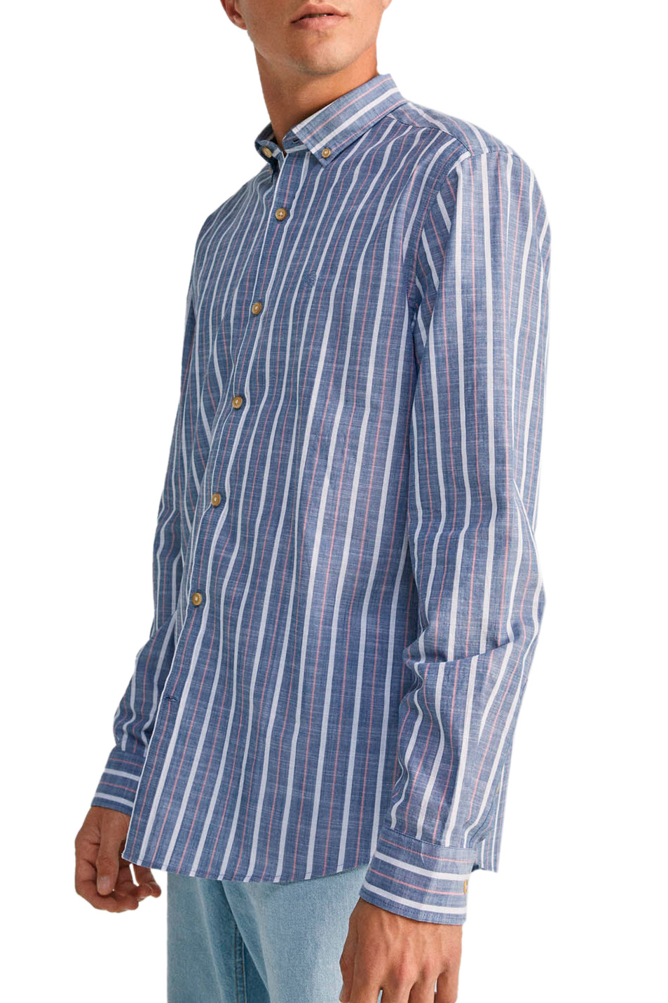 Springfield Рубашка из натурального хлопка в полоску (цвет ), артикул 0944014 | Фото 1