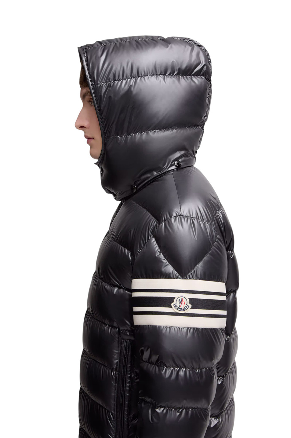 Куртка LANDRE с пуховым наполнителем|Основной цвет:Черный Мужской Moncler Куртка LANDRE с пуховым наполнителем (цвет ), артикул K20911A00095-59885 | Фото 5