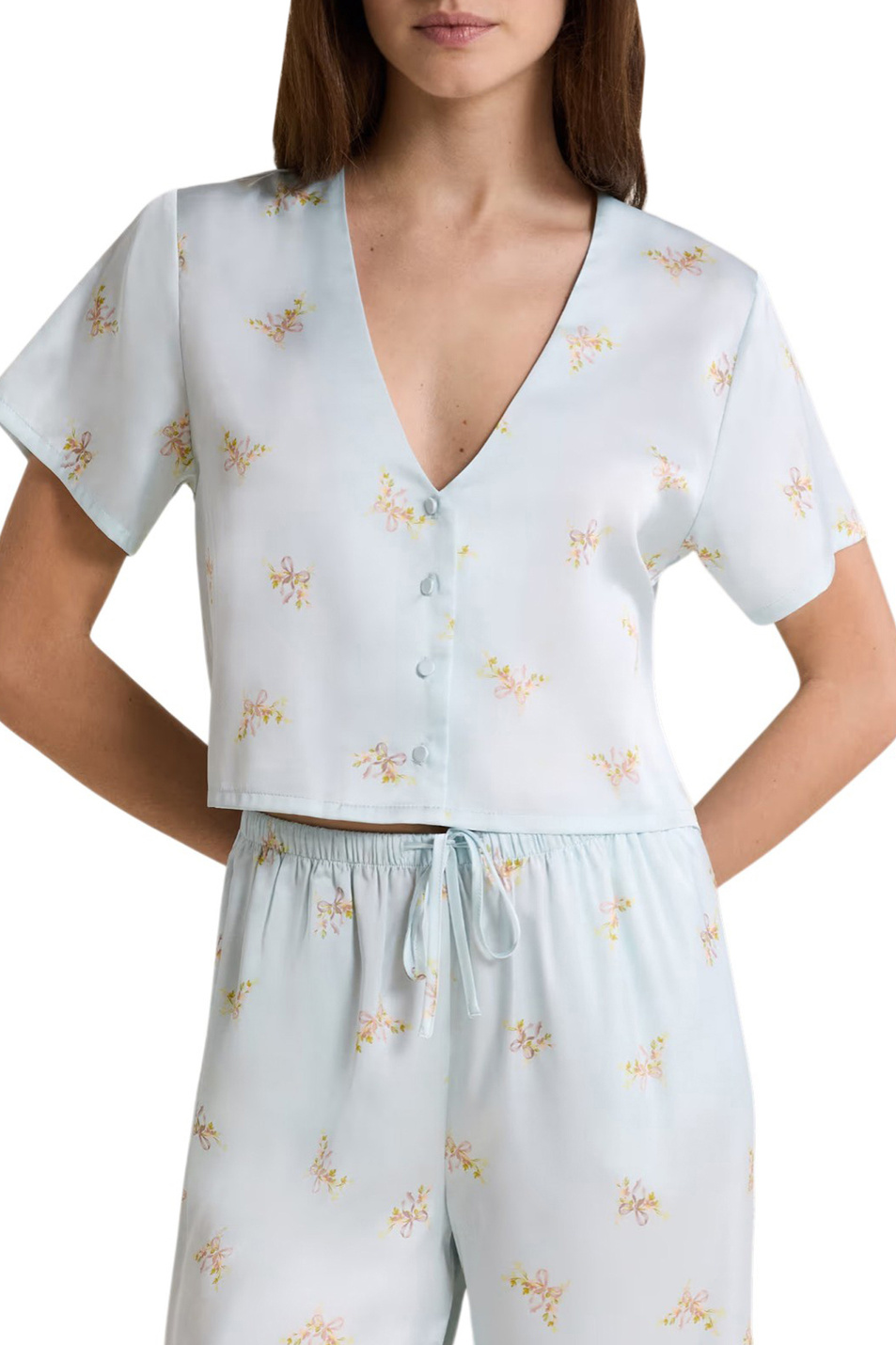 Женский Etam Пижамная рубашка SOLIA с принтом (цвет ), артикул 6556899 | Фото 1