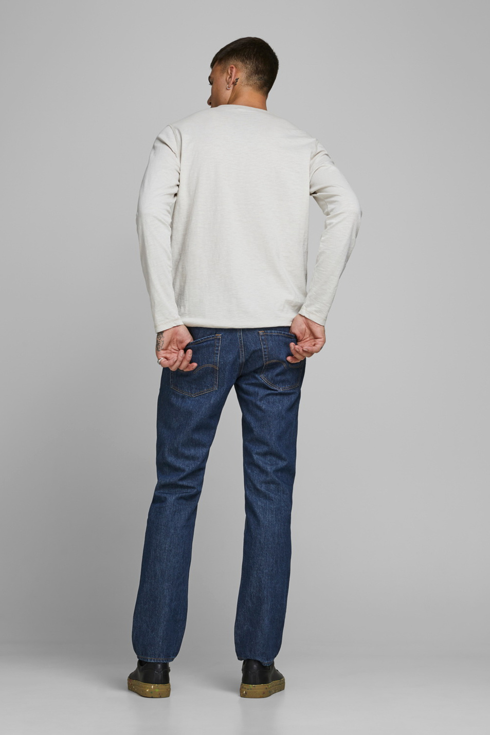 Мужской Jack & Jones Джинсы Mike Comfort fit (цвет ), артикул 12169091 | Фото 6