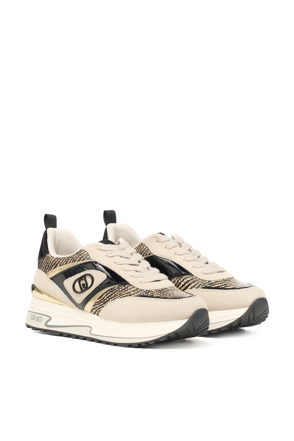 Женский Liu Jo Кроссовки из комбинированного материала (цвет ), артикул BA6007PX807 | Фото 2