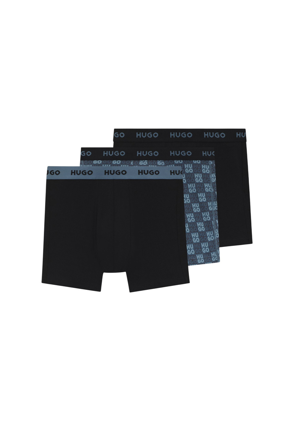 Трусы в комплекте из 3 шт|Основной цвет:Разноцветный Мужской HUGO Трусы в комплекте из 3 шт (цвет ), артикул 50532559 | Фото 1