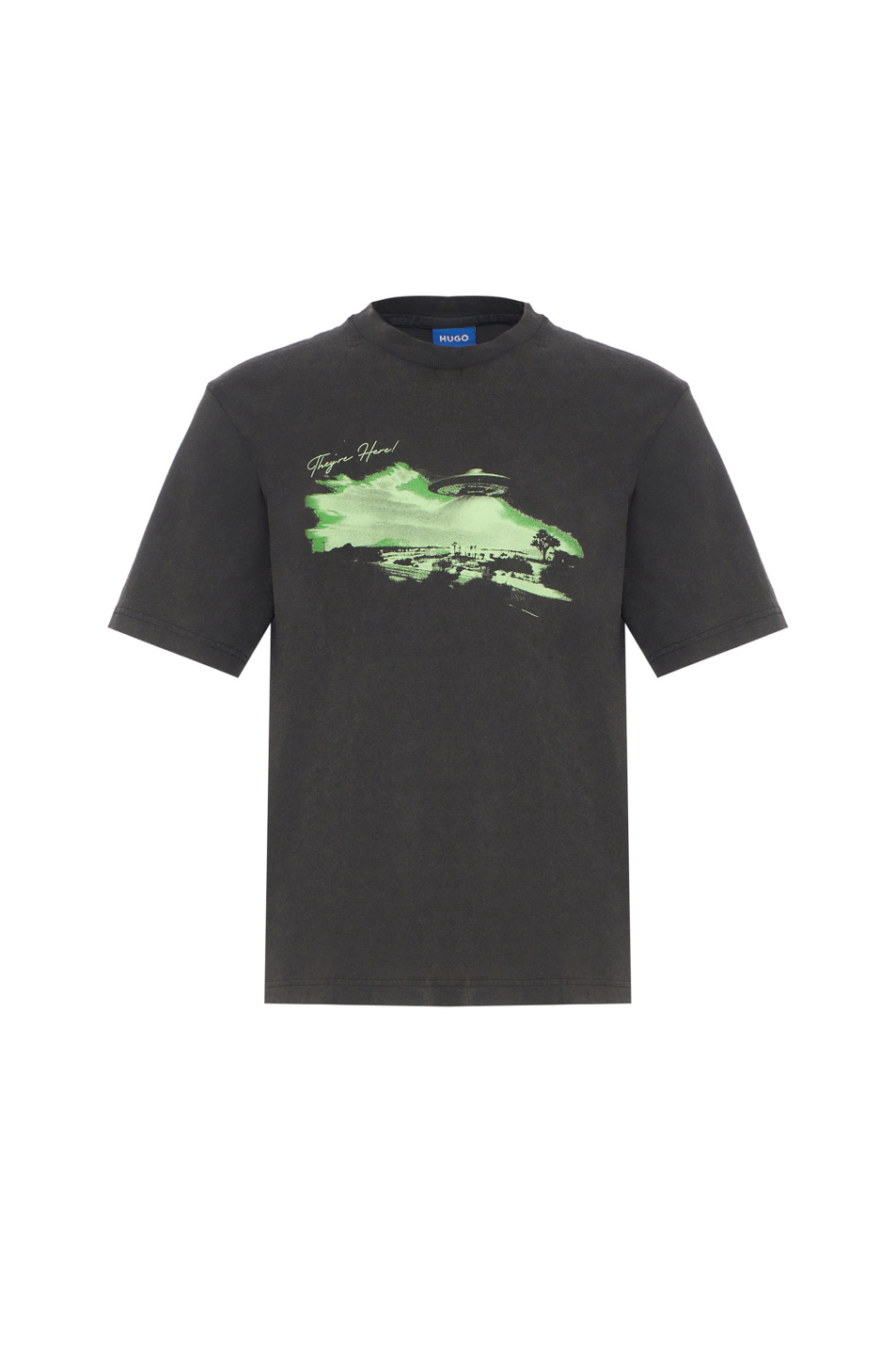 Мужской HUGO Футболка Nextralio из хлопка (цвет ), артикул 50560090 | Фото 1