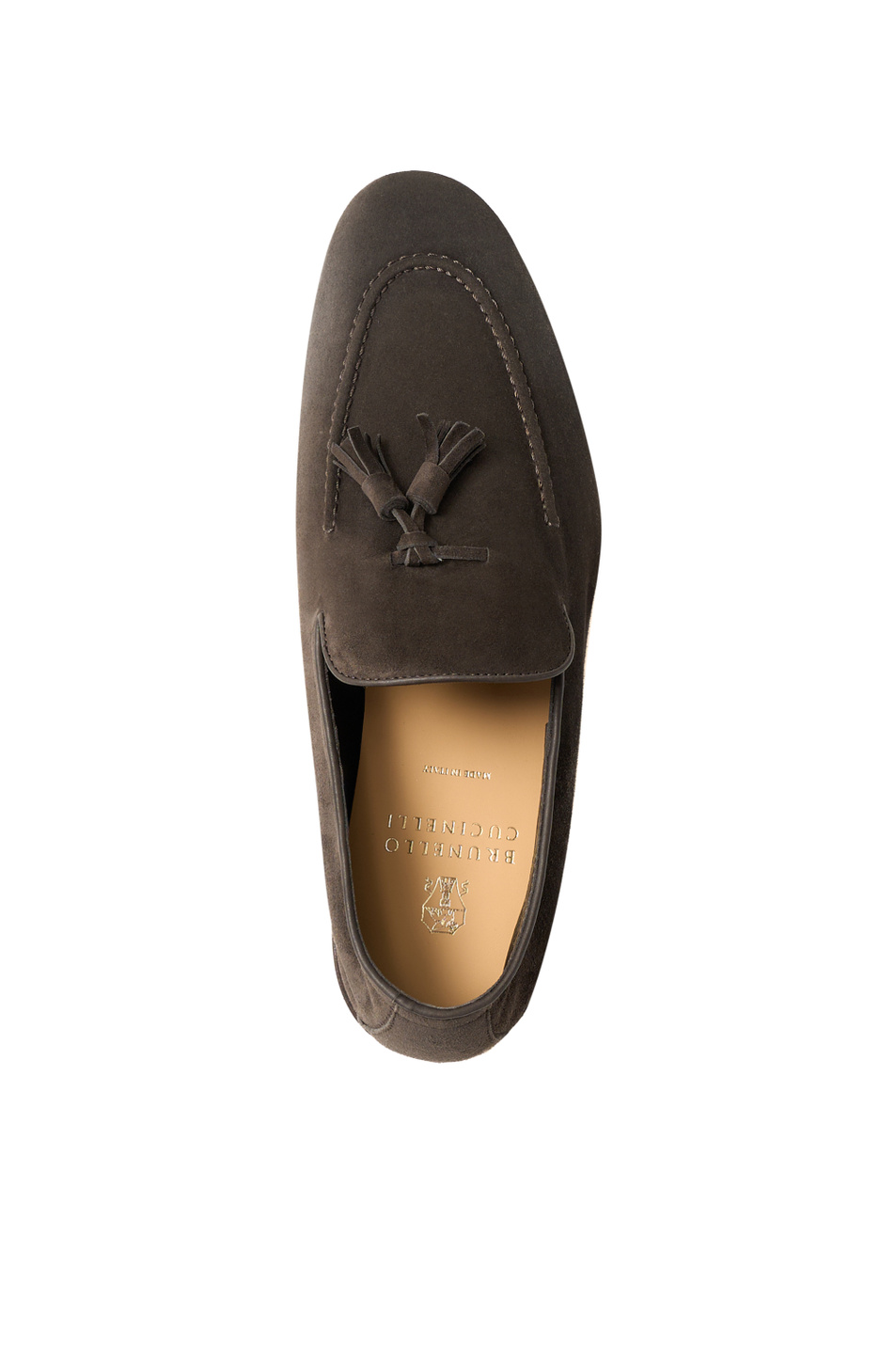 Мужской Brunello Cucinelli Лоферы из натуральной замши (цвет ), артикул MZUCAHG731 | Фото 4