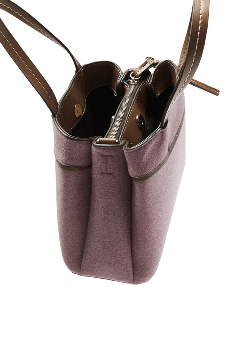 Parfois Фетровая сумка со съемным плечевым ремнем ( цвет), артикул 191168 | Фото 4